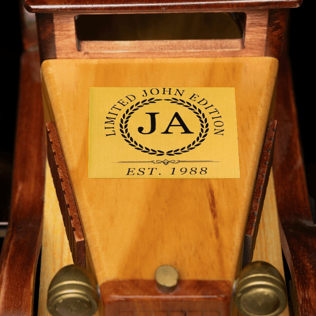 Custom Engraved Limited Edition Don Vassie Carriage Whisky Decanter 750ml with 2-10 oz Glasses-Pre order item Shipping starts 3rd December (will be delivered before 12 December)