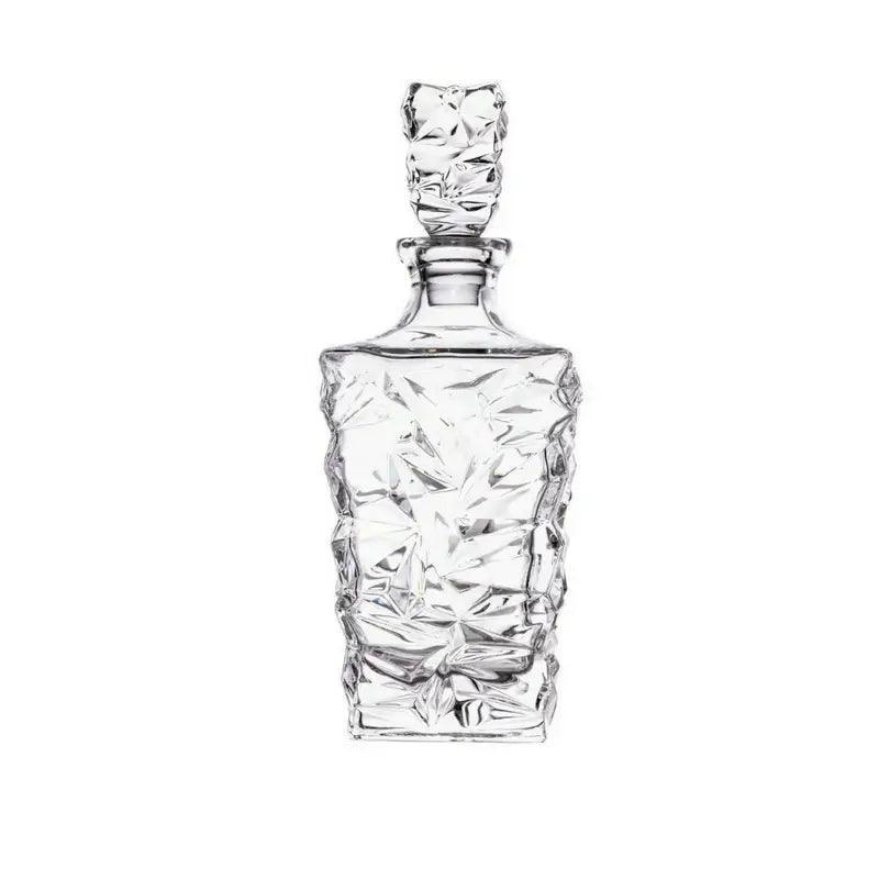 Don Vassie Luxury Whisky Decanter Set with 4 Glasses-DAINTREE RAINFOREST (pre-order ,shipping starts 15th October)
