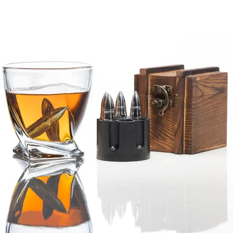 bullet whiskey stones 5