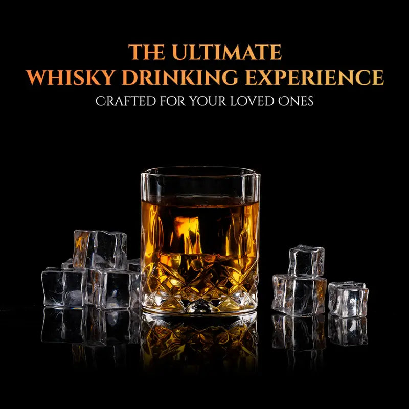 Don Vassie LEAD FREE WHISKEY GLASS SET 6PACK (LADY ELLIOT)