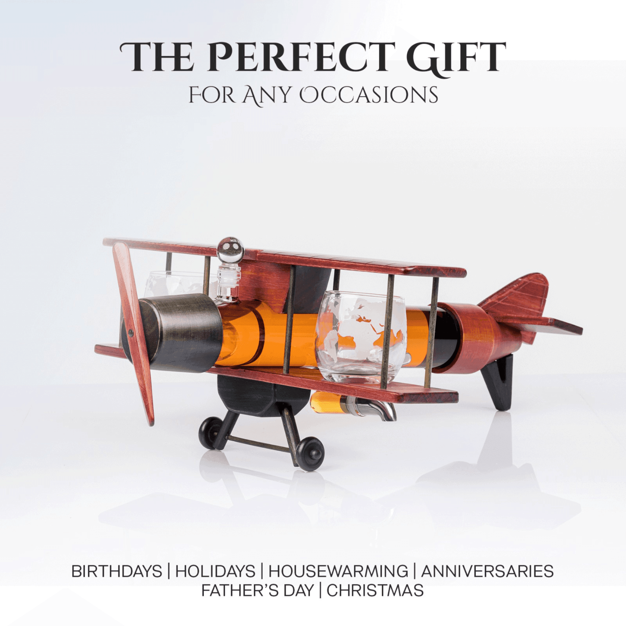 Airplane Based Decanter 4