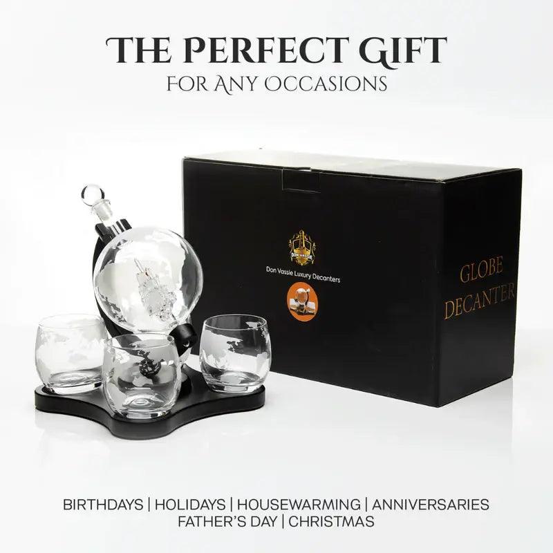 wooden decanter