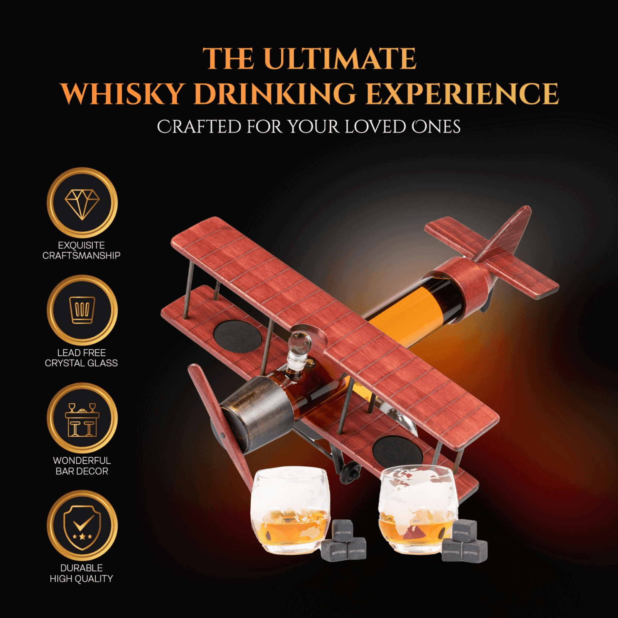 Airplane Based Decanter 1