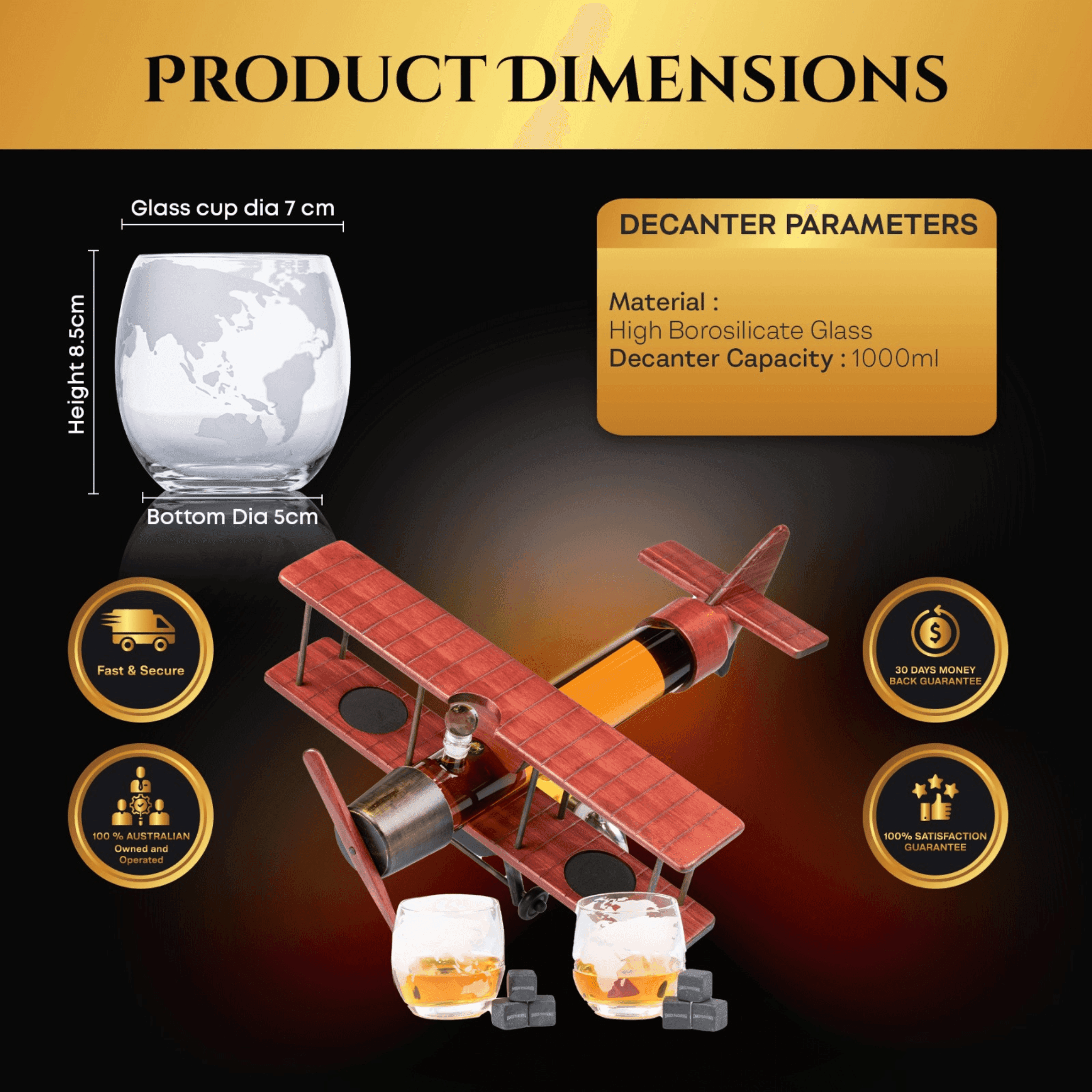 Airplane Based Decanter 2