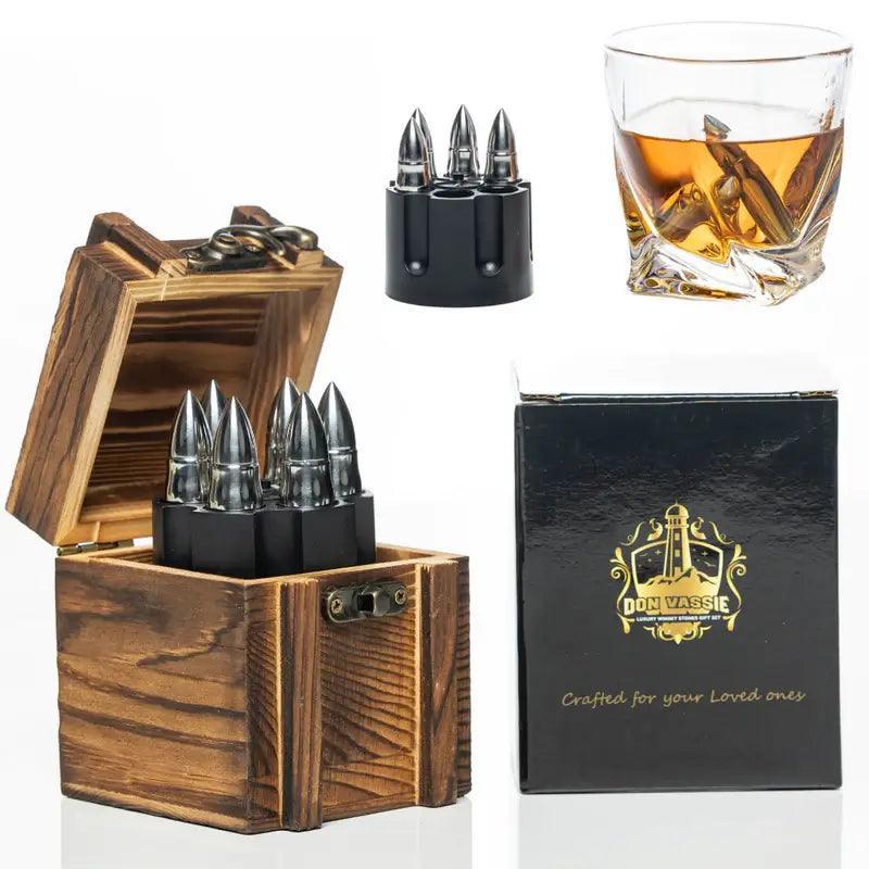 bullet whiskey stones