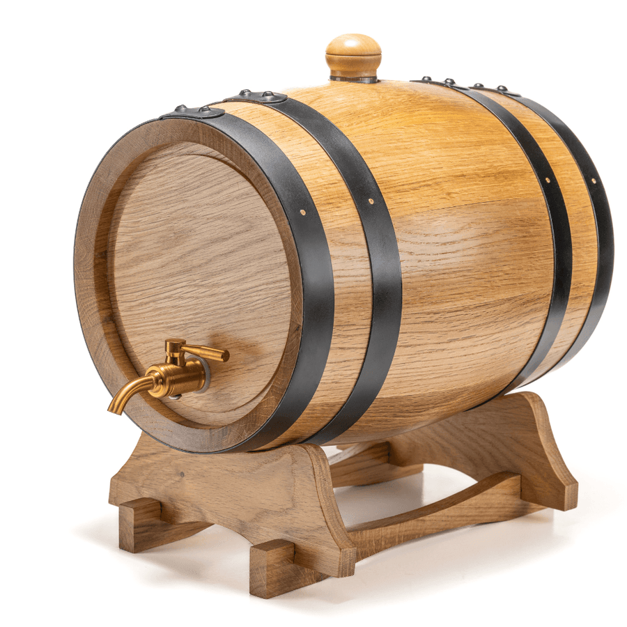 Booze & Barrels American White Oak Ageing Barrel 5 Litre (Medium Char)-Pre Sale