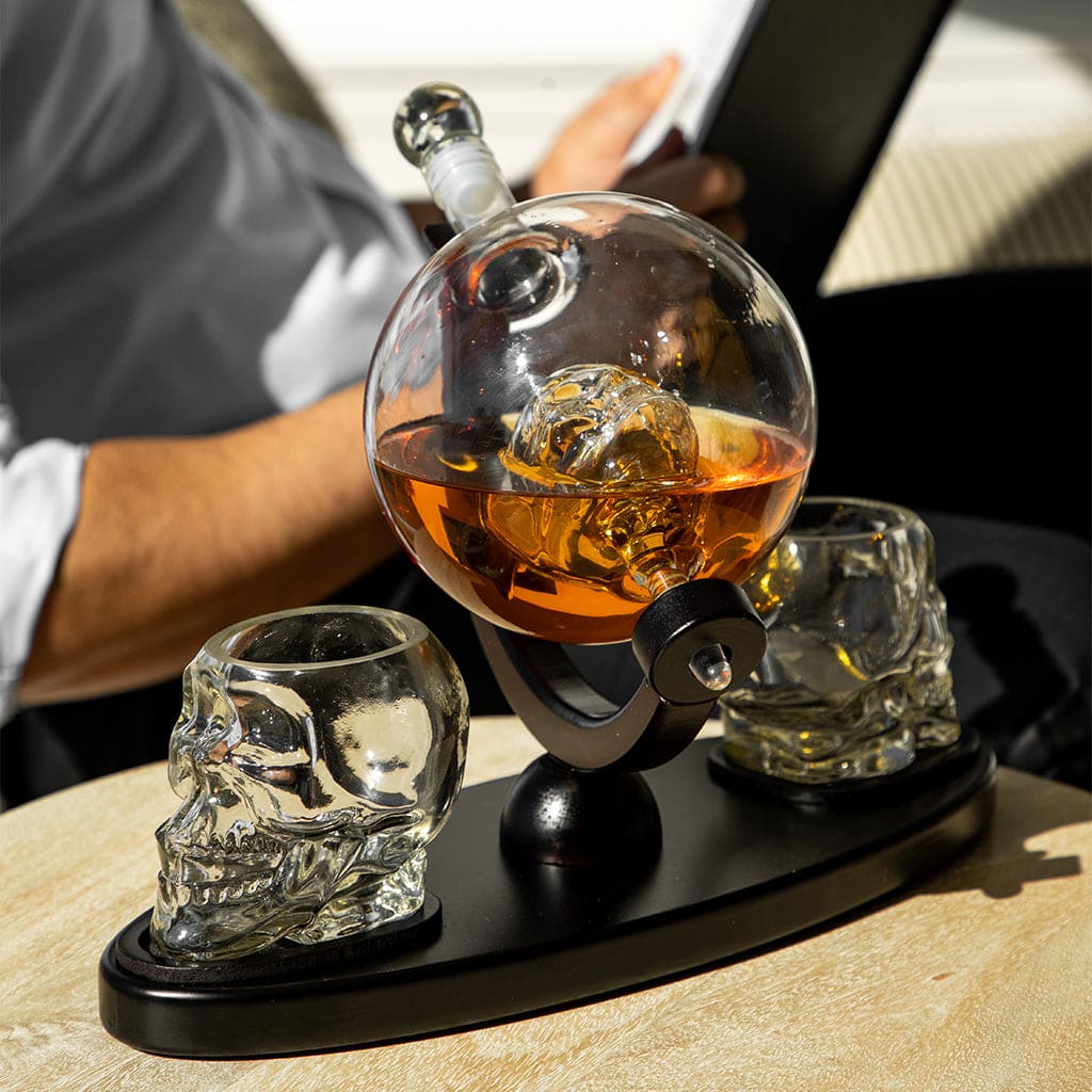 SKULL DECANTER SET5