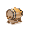 1.5L American Oak Barrel with Metal Spigot – Perfect for Aging Wine,Port, Whiskey, and Spirits