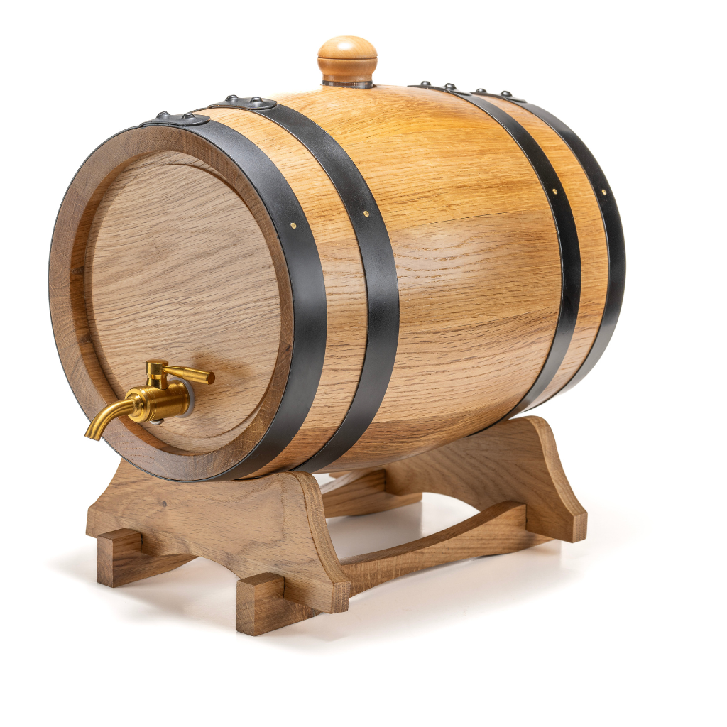 10 Litre Booze & Barrels American White Oak Ageing Barrel (Medium Char)