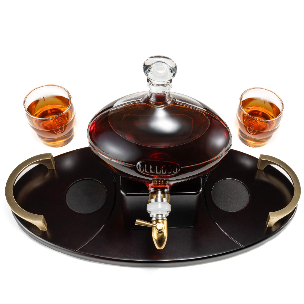 Don Vassie Footy Decanter Set – Sip in Style, Celebrate Every Try!