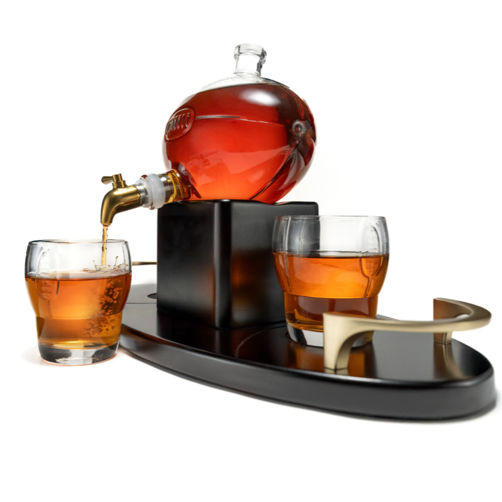 Don Vassie Footy Decanter Set – Sip in Style, Celebrate Every Try!