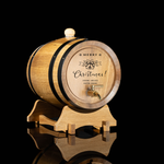 Christmas Limited Edition – Personalised Engraved American Oak Aging Barrel