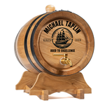 Personalised American Oak Barrel "Custom Ship"