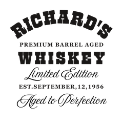 Richard's Whiskey Premium Design
