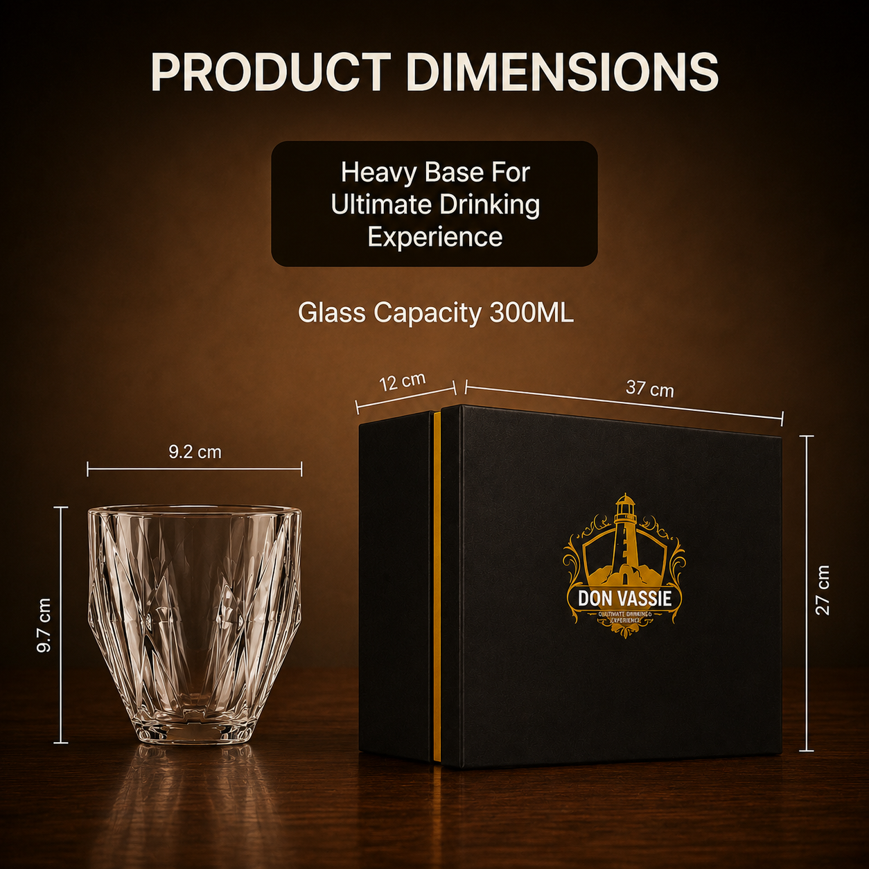 Lady Elliot Whiskey Glasses Set of Six