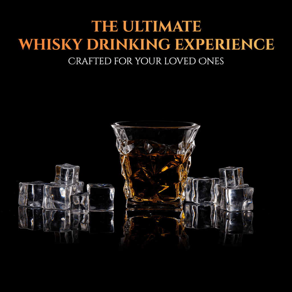 Don Vassie Lead Free Whiskey Glass Set 6pack (Daintree Rainforest)