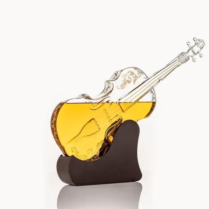 violin alcohol bottle