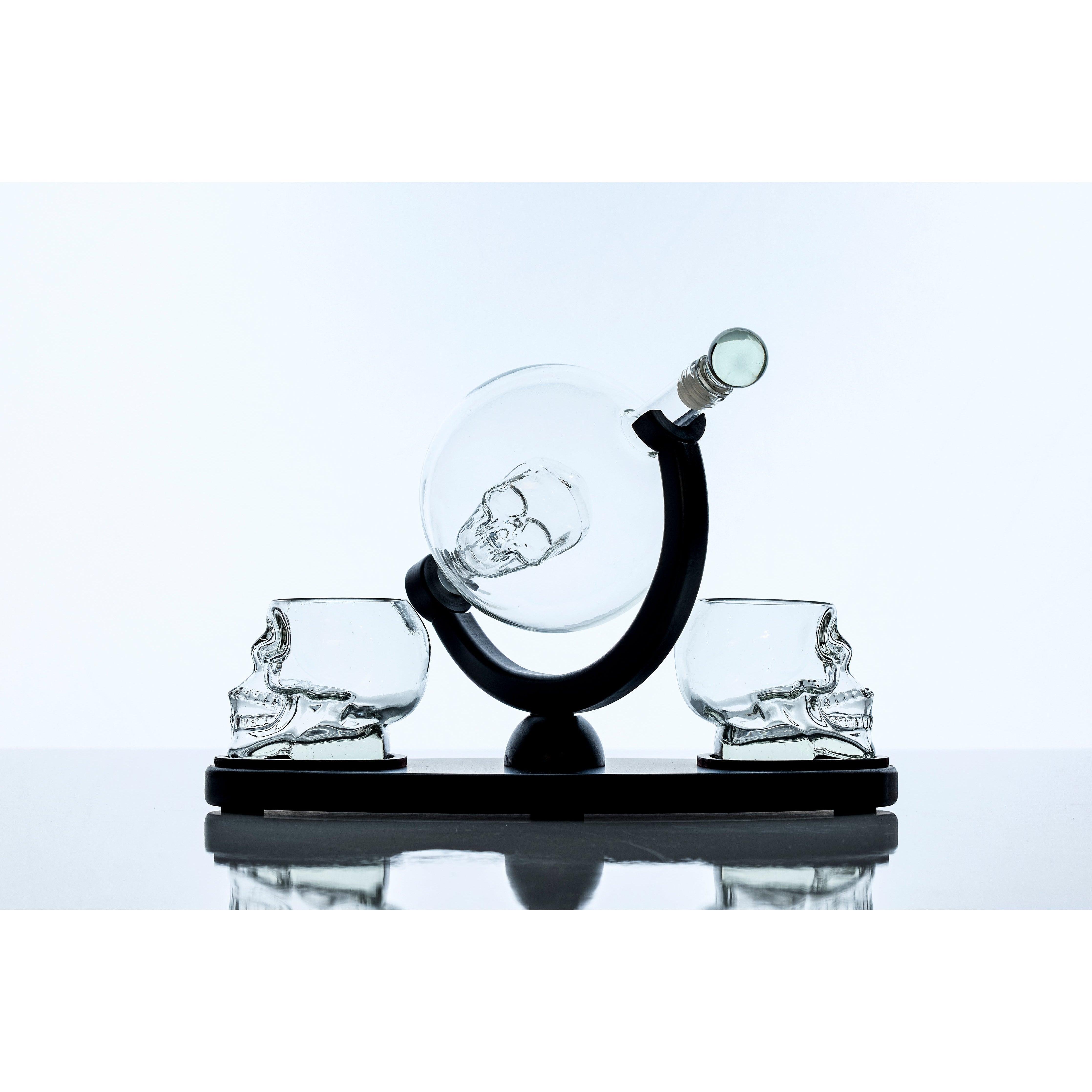 SKULL DECANTER SET1457